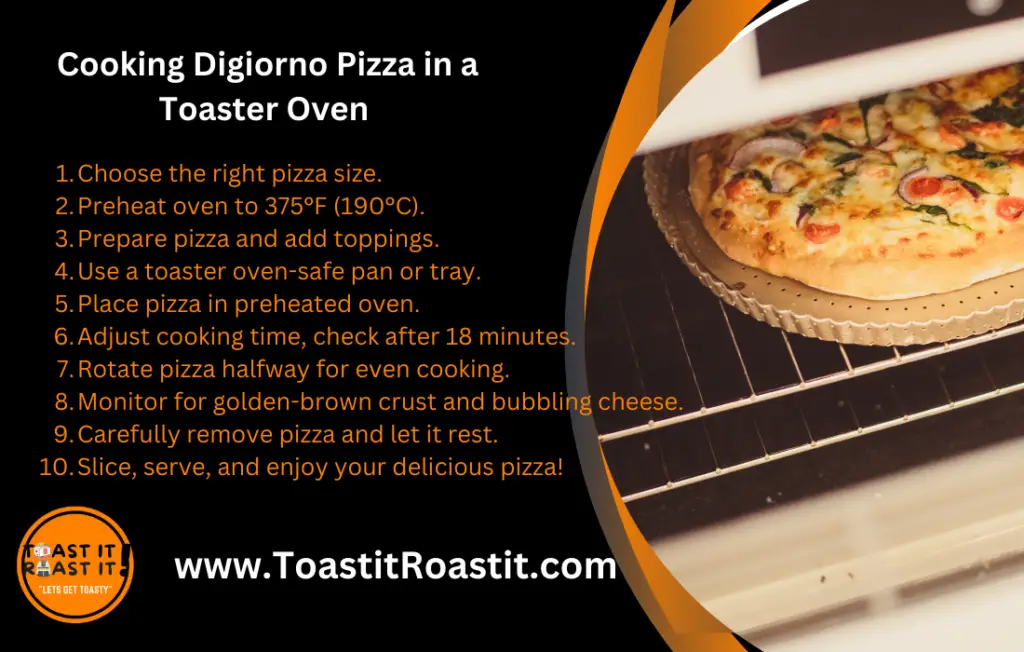  Cooking Digiorno Pizza in a Toaster Oven:
