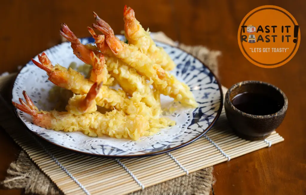 Toasted Coconut Tempura Shrimp