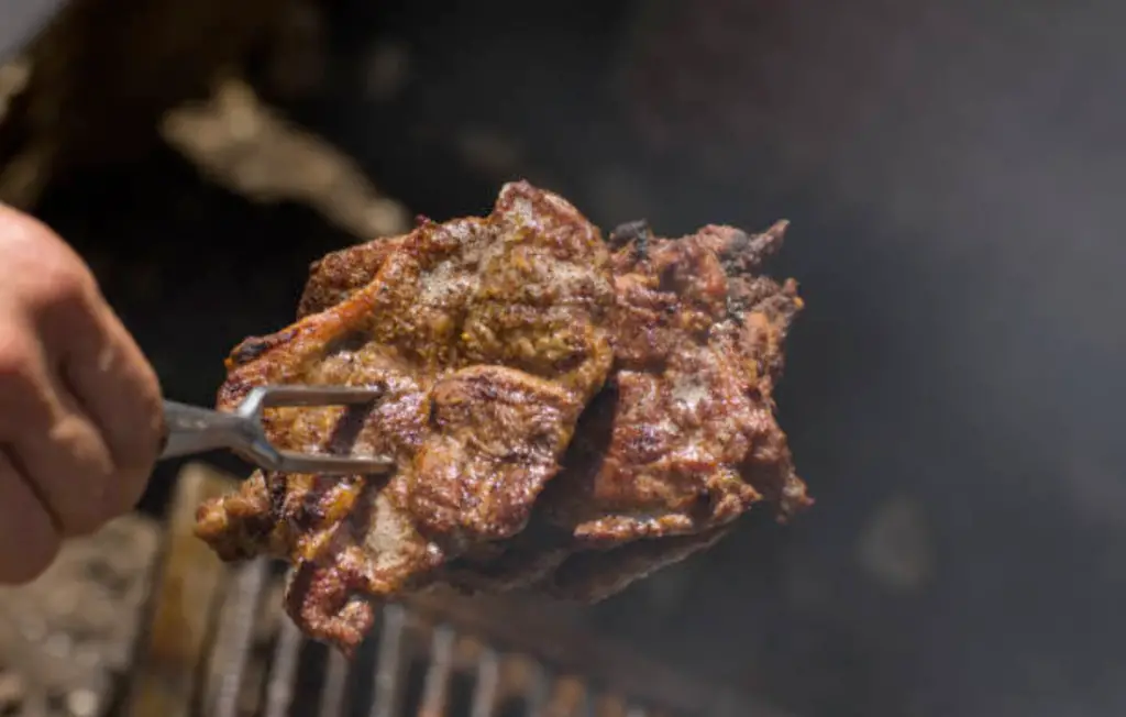 Smoked Venison Roast Steak