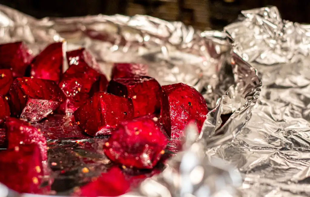 Roasted Beets With Goat Cheese and Walnuts