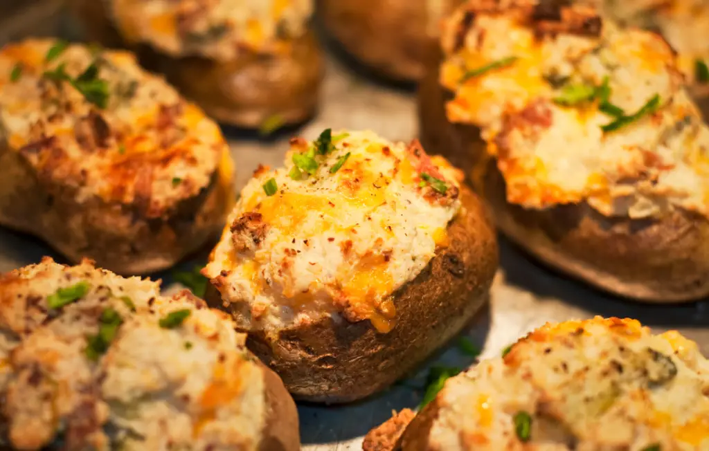 loaded bake potato