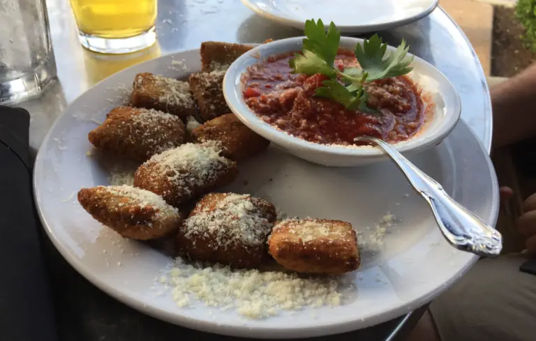 Homemade St. Louis Toasted Ravioli