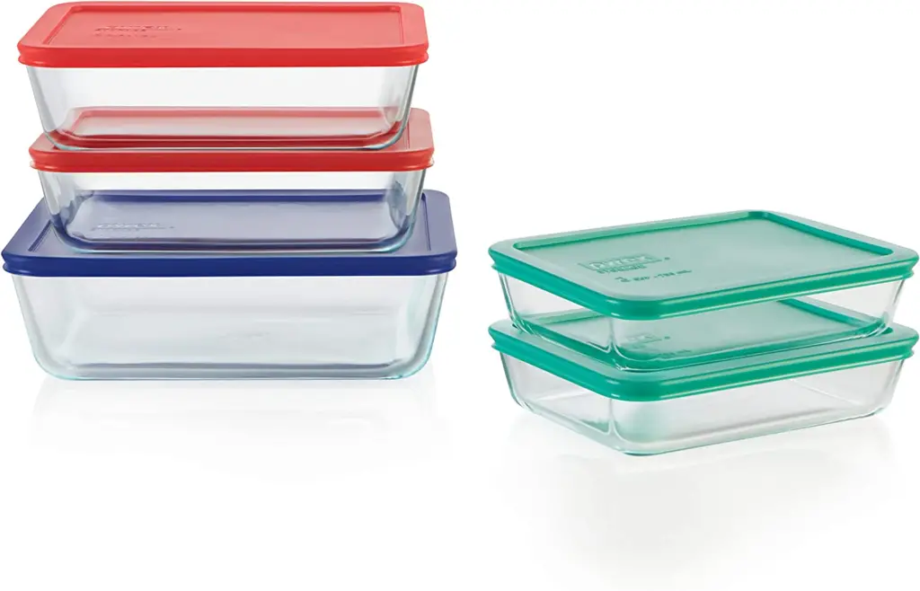 Pyrex Simply Store 10-Pc Glass Food Storage Container