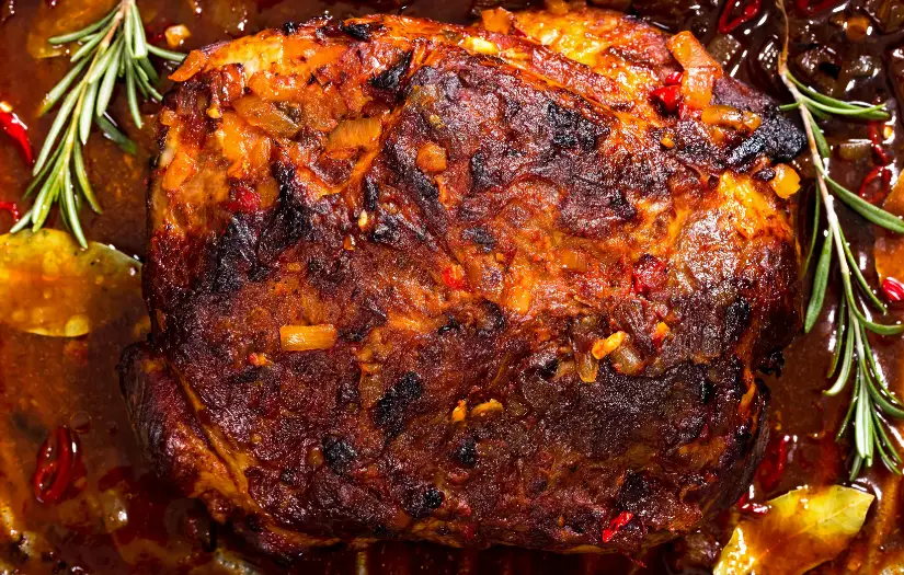 Cross Rib Roast in a Slow Cooker