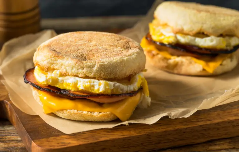 Toasty English Muffin Breakfast Sandwich