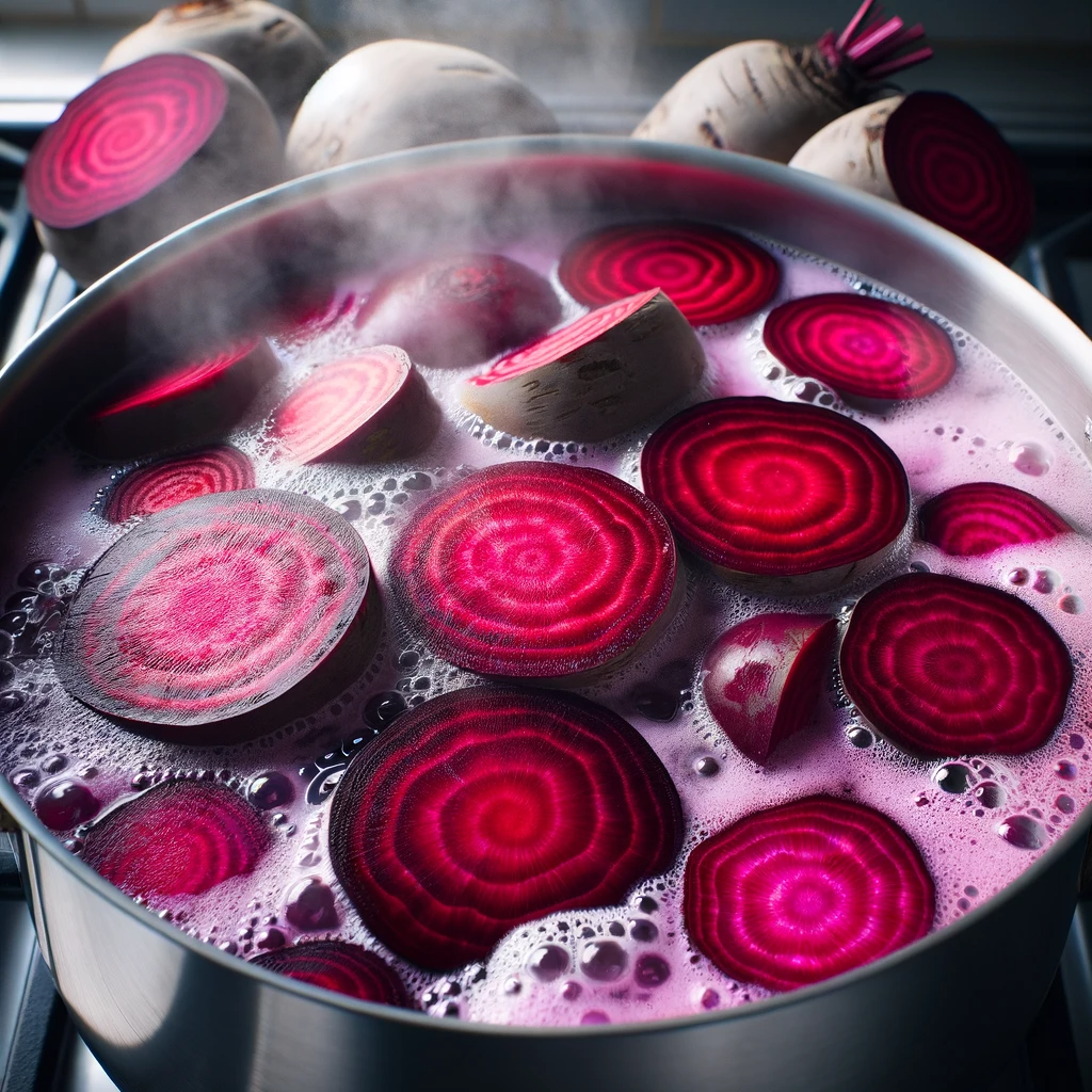 Boiling Beets to Soften Earthiness