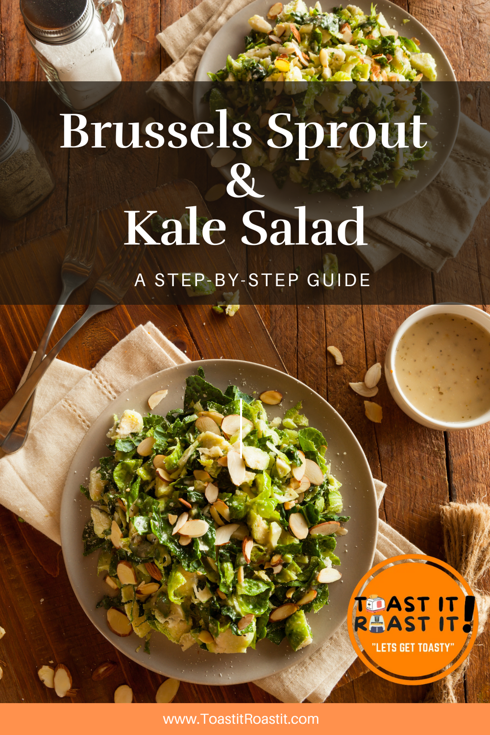 brussels Sprouts and kale salad